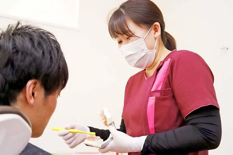 正しいブラッシンング指導